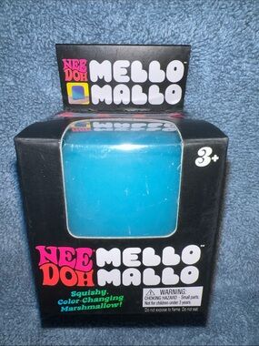 **AUTHENTIC** NeeDoh Mello Mallo Blue Color-Changing